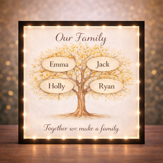 Our Family - Lightup Frame