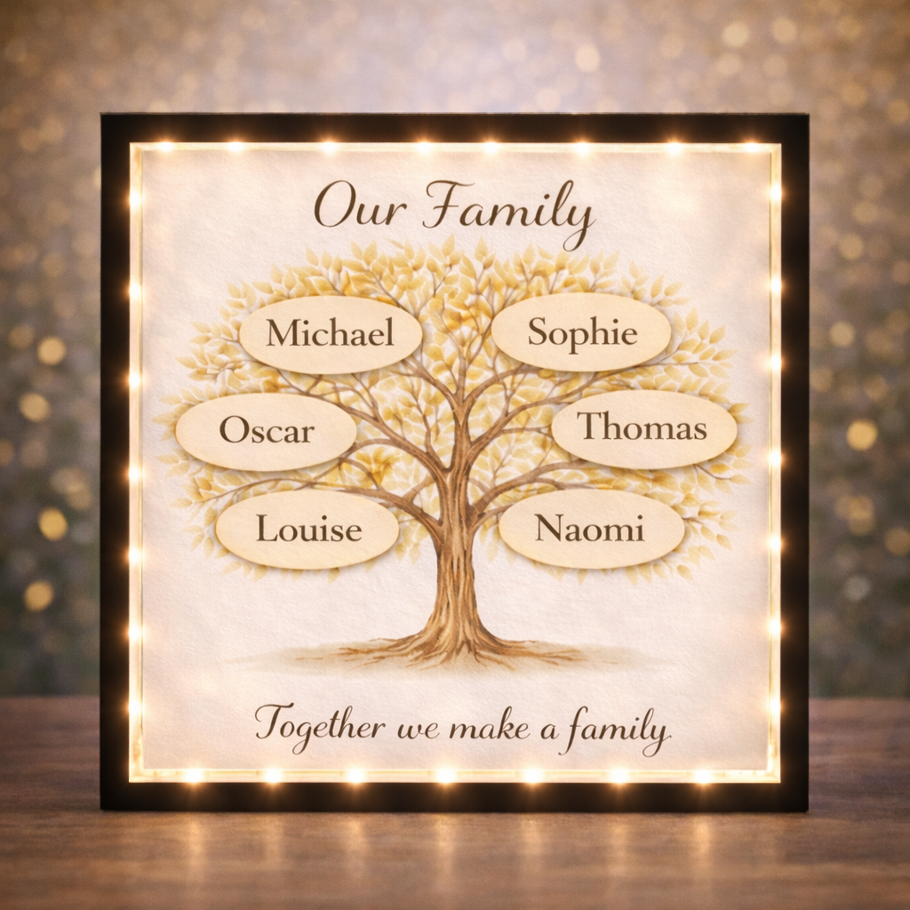 Our Family - Lightup Frame