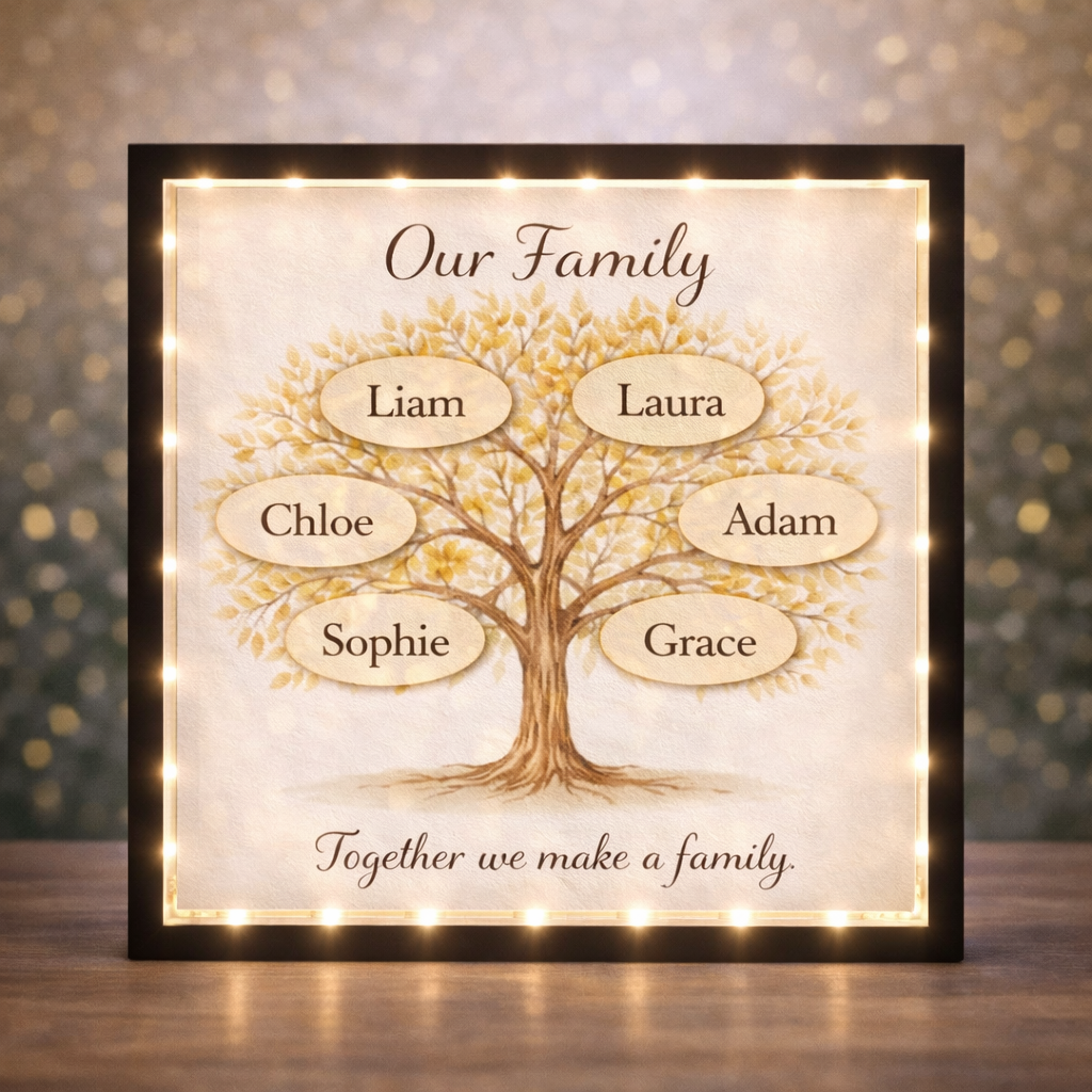 Our Family - Lightup Frame