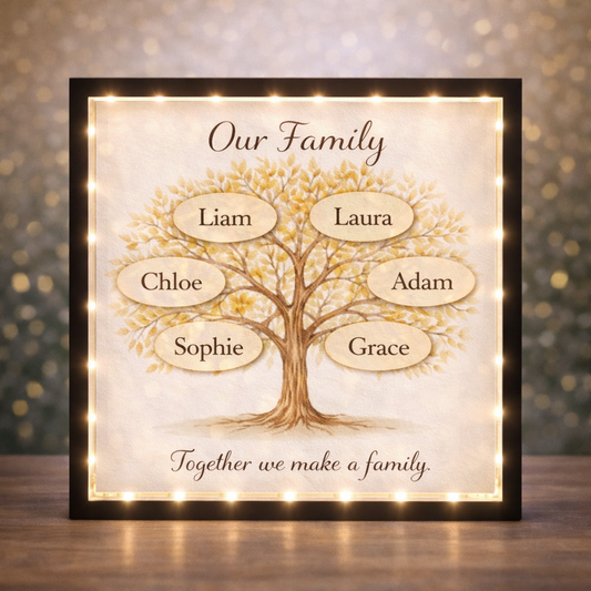 Our Family - Lightup Frame